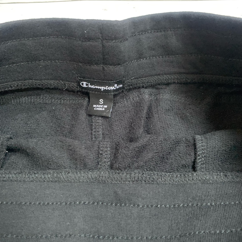 New Champion Black Ankle Joggers Sz. S - Picture 6 of 11